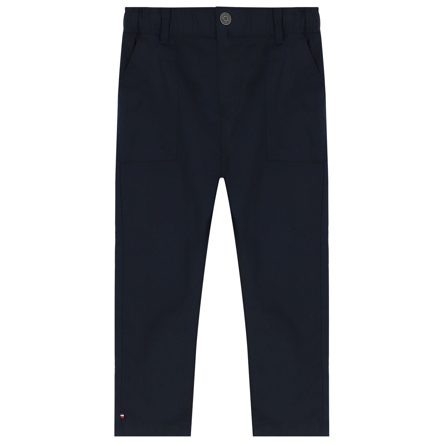 Baby Boys Blue & Navy Blue Trousers Set, 1, hi-res
