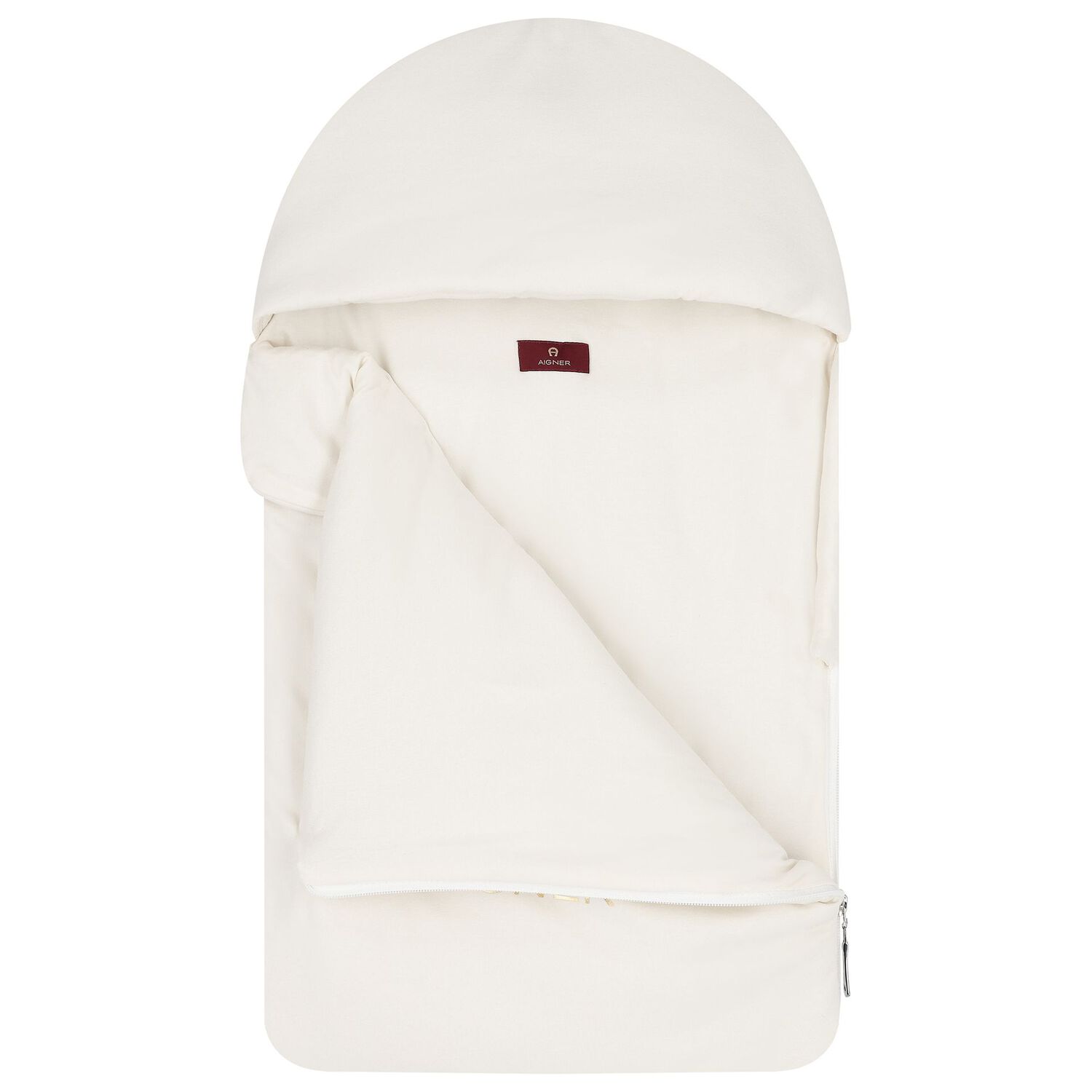 Ivory & Gold Logo Baby Nest, 1, hi-res