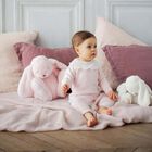 Baby Girls Pale Pink Rabbit 35CM, 1, hi-res