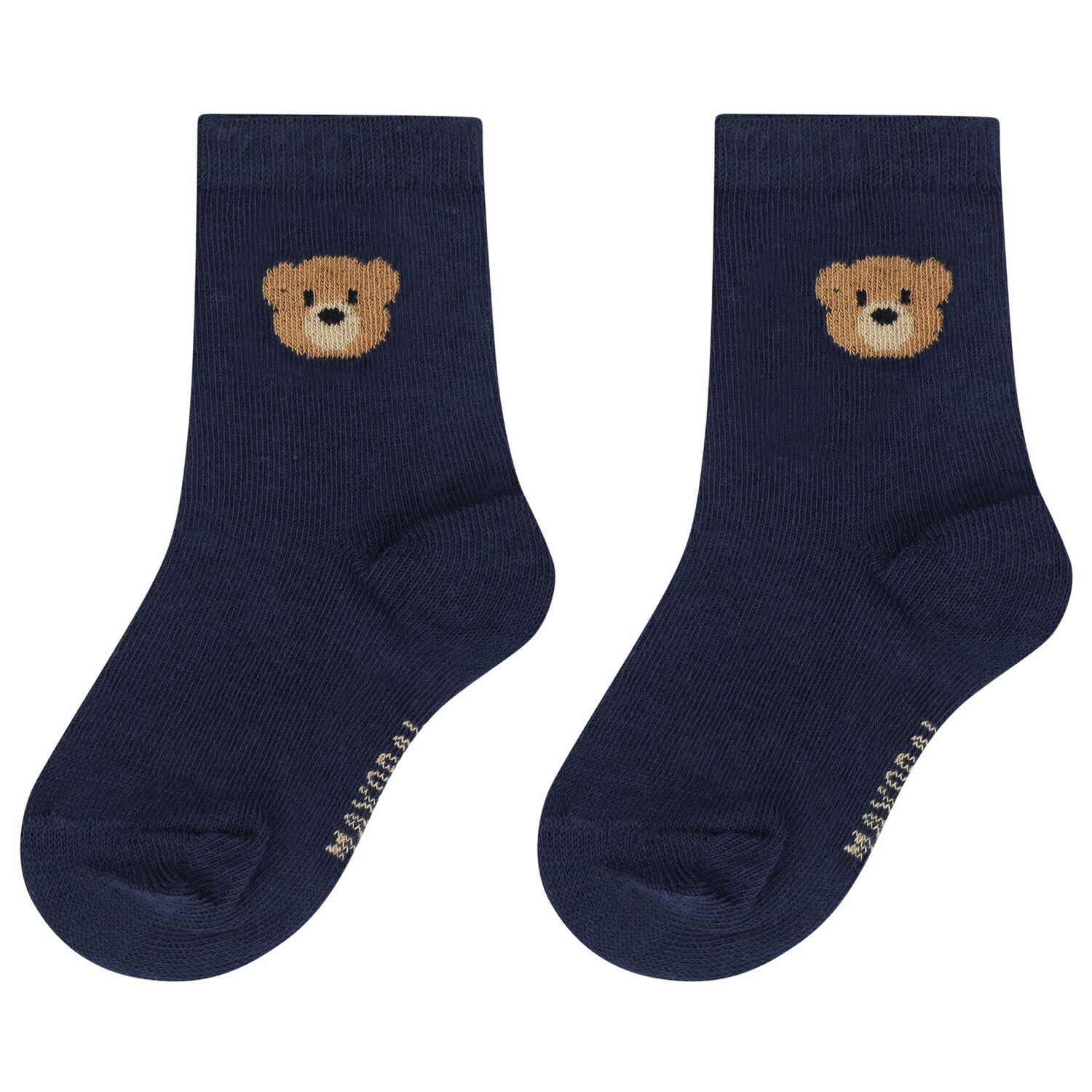 Younger Boys Navy Blue & Ivory Socks ( 3-Pack ), 1, hi-res image number null