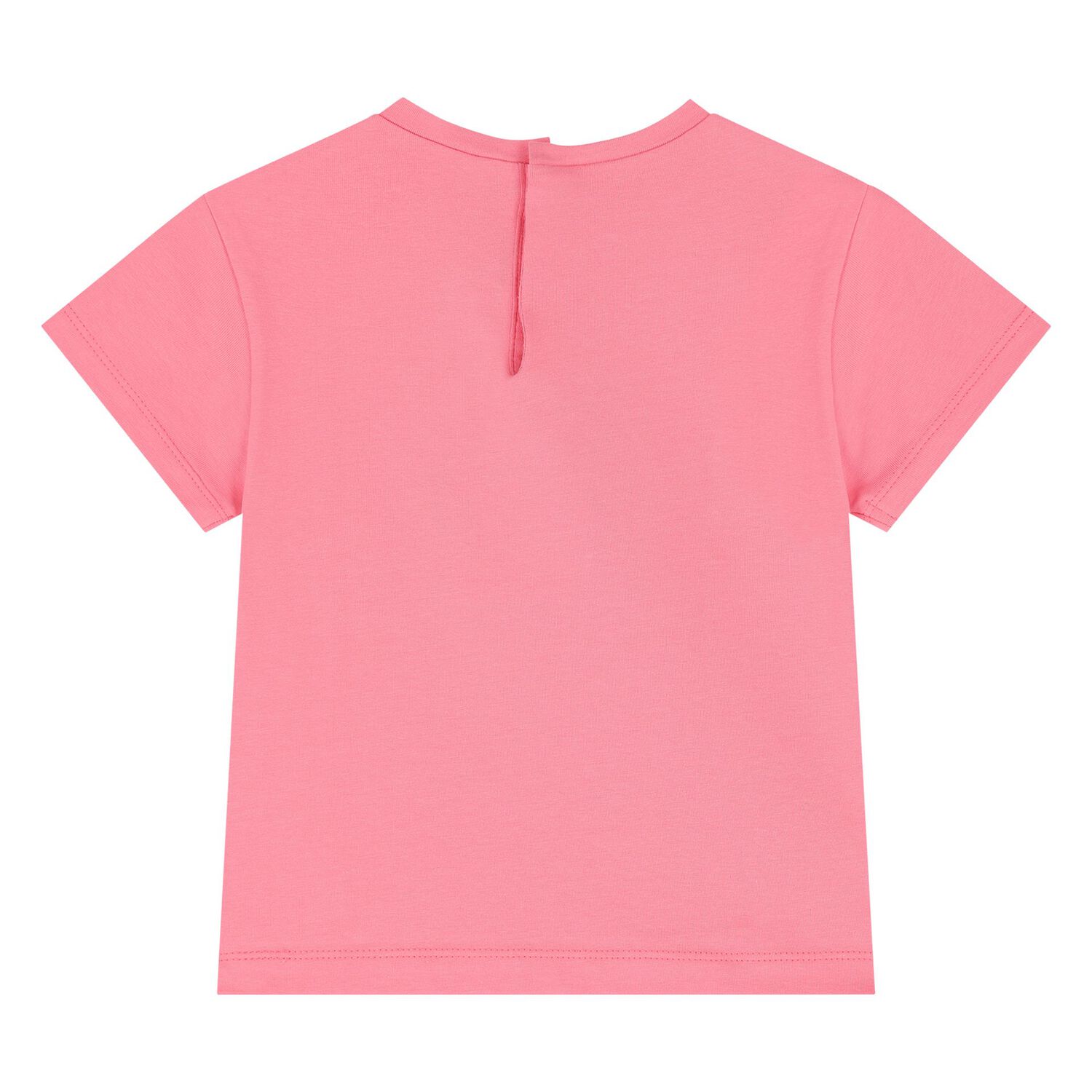 Younger Girls Pink Cherry T-Shirt, 3, hi-res