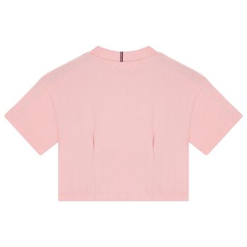 Girls Pink Logo T-Shirt