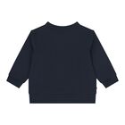 Baby Boys Navy Blue Logo Tracksuit, 1, hi-res