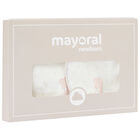 Ivory Babygrow, Hat & Bib Set, 2, hi-res