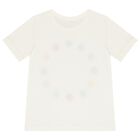 Girls Ivory Logo T-Shirt, 1, hi-res