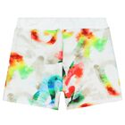 Younger Boys white Logo Shorts Set, 1, hi-res