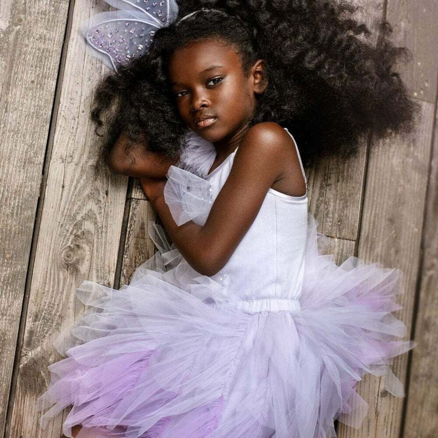 Girls Signet Wisteria Tulle Top, 1, hi-res