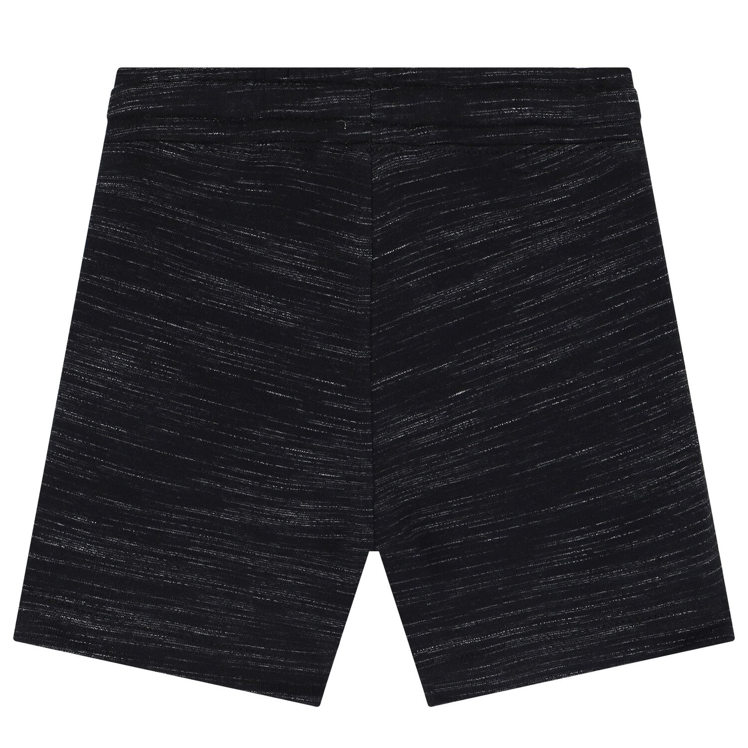 Younger Girls Black Jersey Shorts, 1, hi-res