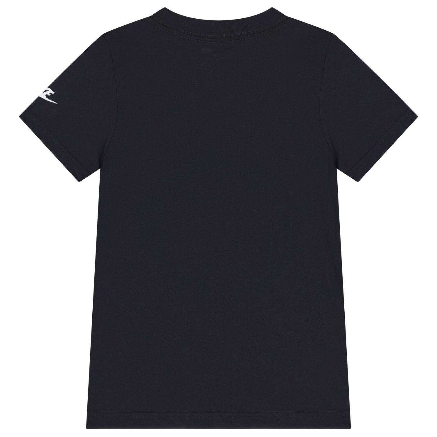 Boys Black Logo T-Shirt, 4, hi-res