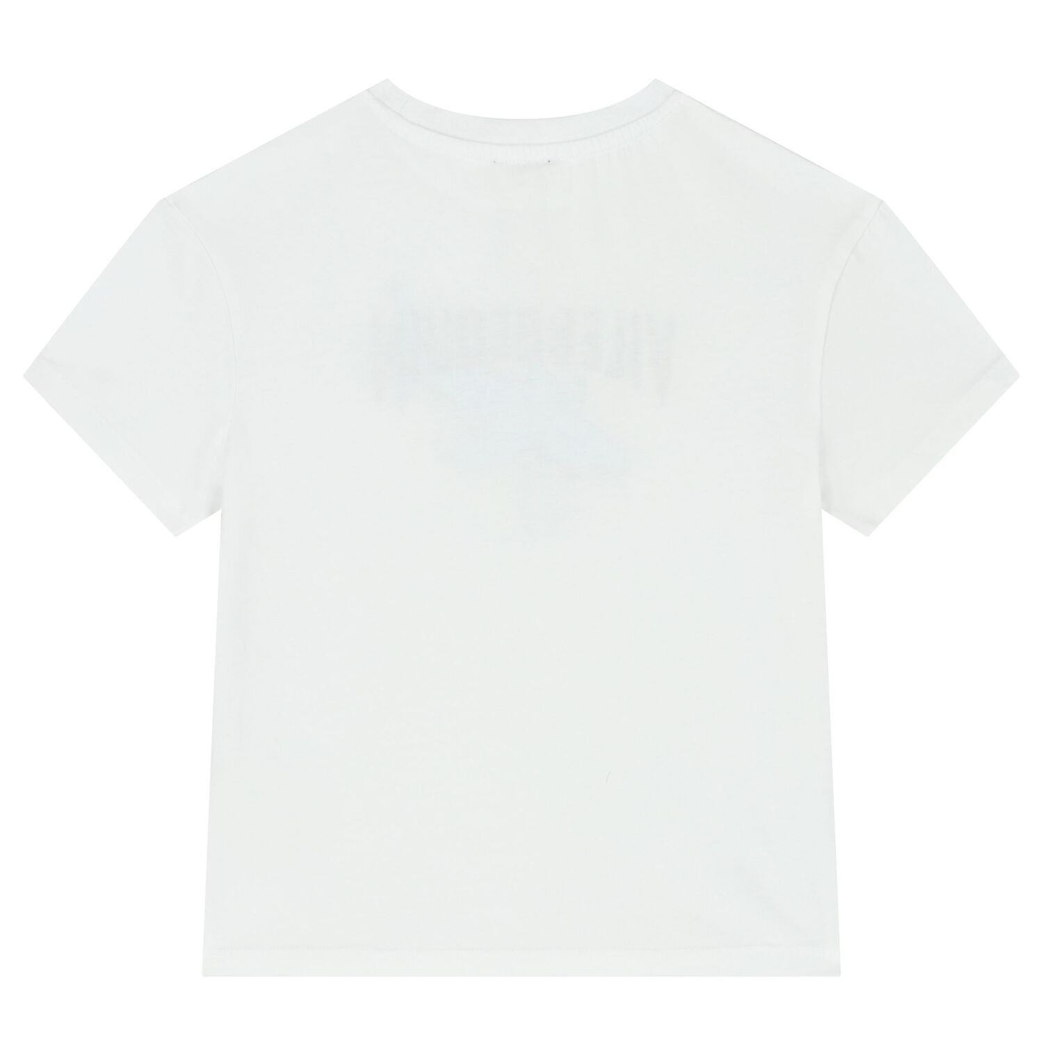 Boys White Logo T-Shirt, 1, hi-res