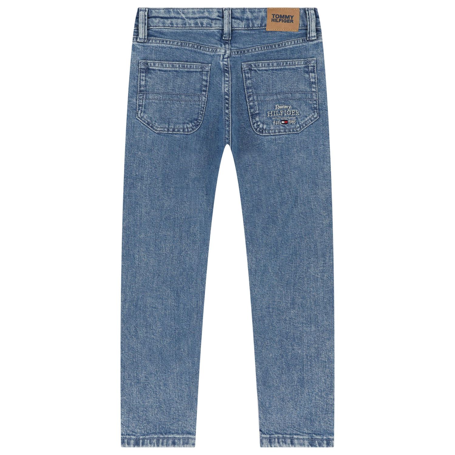 Boys Blue Logo Blue Jeans, 1, hi-res image number null