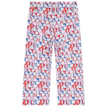 Girls Multi-Coloured Logo Trousers