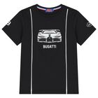 Boys Black Logo T-Shirt, 1, hi-res
