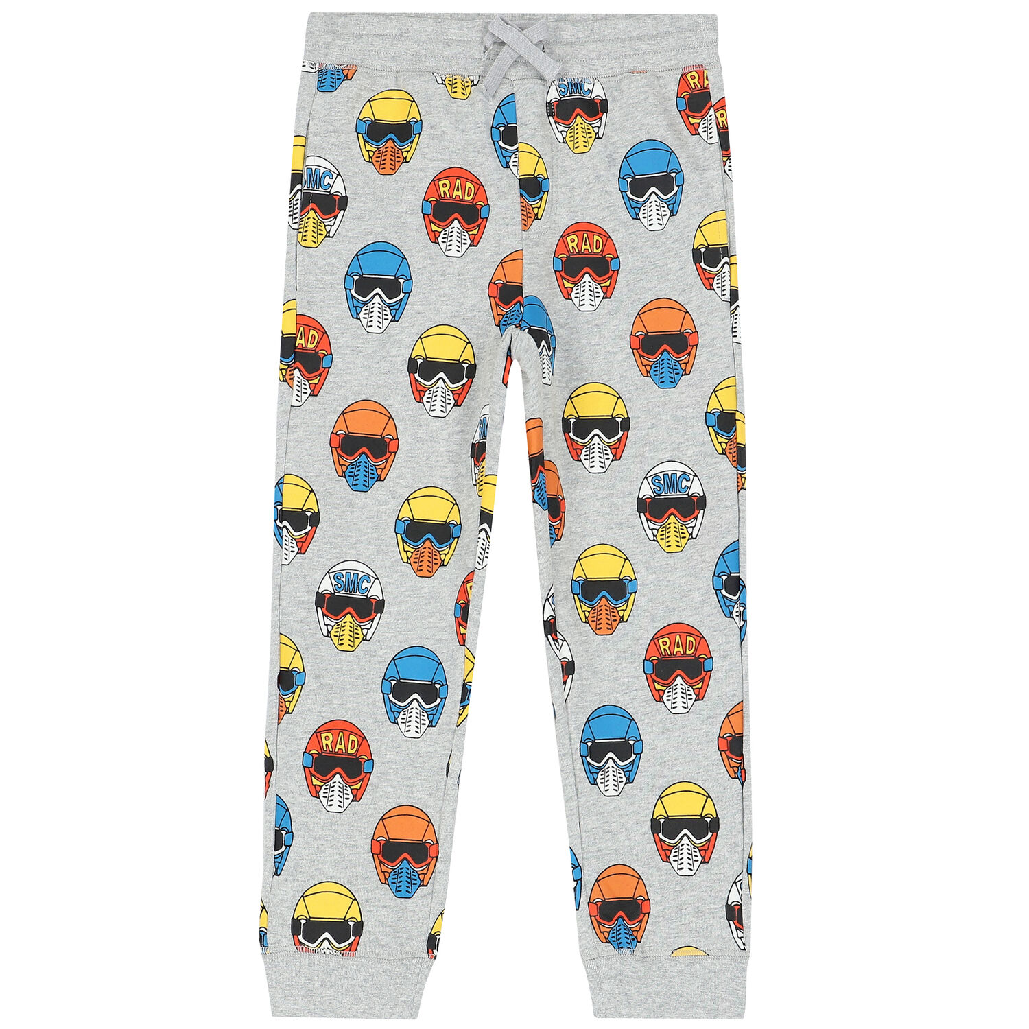 Boys Grey Helmet Joggers, 1, hi-res
