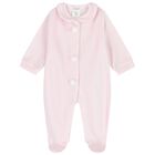 Baby Girls Pink Pom Pom Babygrow Gift Set, 1, hi-res