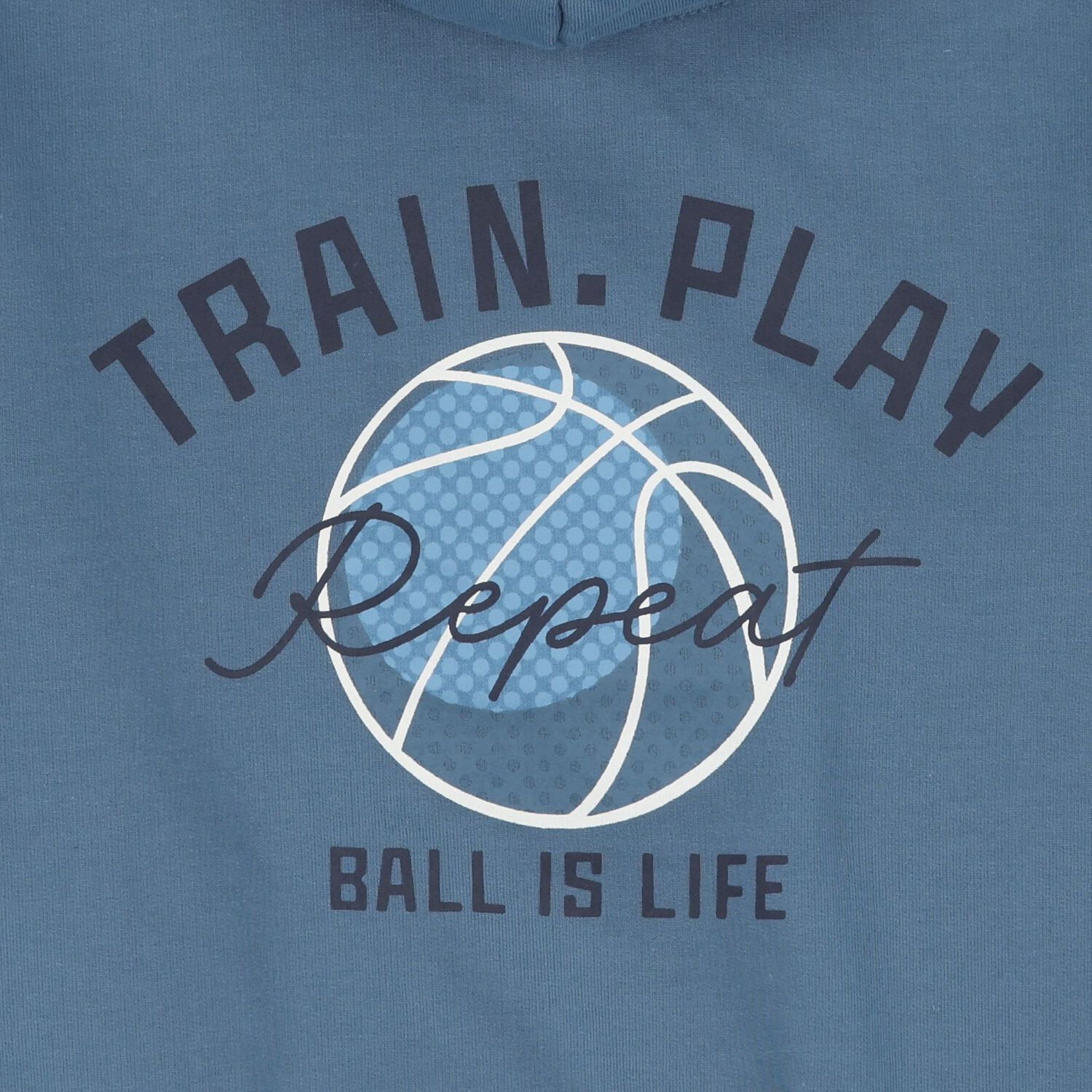 Boys Blue & Navy Blue Basketball Tracksuit, 1, hi-res