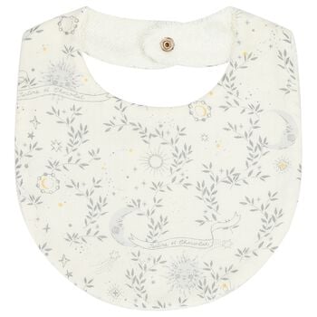 Ivory R&ecirc;ve &eacute;toil&eacute; Baby Bib