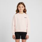 Girls Pink Logo Sweatshirt, 1, hi-res