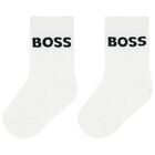Baby Boys Multi-Coloured Logo Socks ( 3-Pack ), 1, hi-res