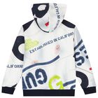Boys Multi-Coloured Logo Hooded Top, 2, hi-res