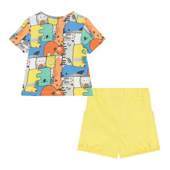 Boys Multi-Coloured Shorts Set