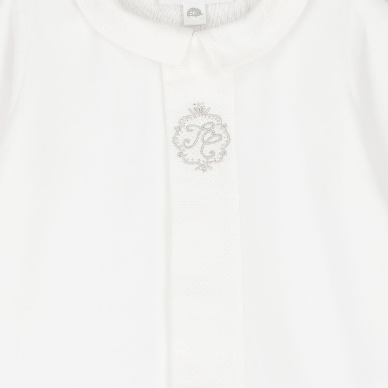 Ivory Logo Babygrow, 1, hi-res