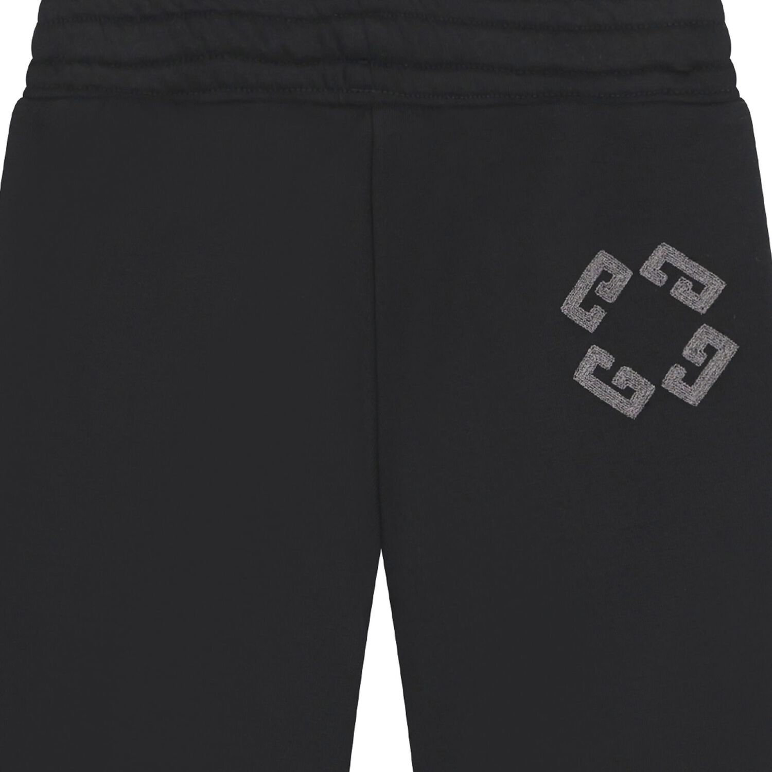 Girls Black Logo Joggers, 2, hi-res image number null