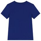 Boys Blue Logo T-Shirt, 5, hi-res