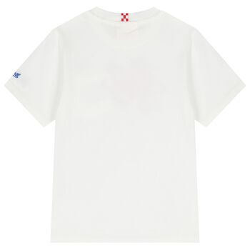 Boys White Octopus T-Shirt