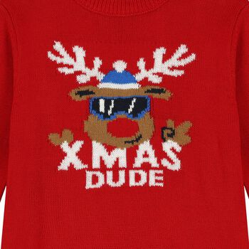 Red Reindeer Sweatshirt