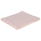 Baby Girls Pink Logo Knitted Blanket, 1, hi-res
