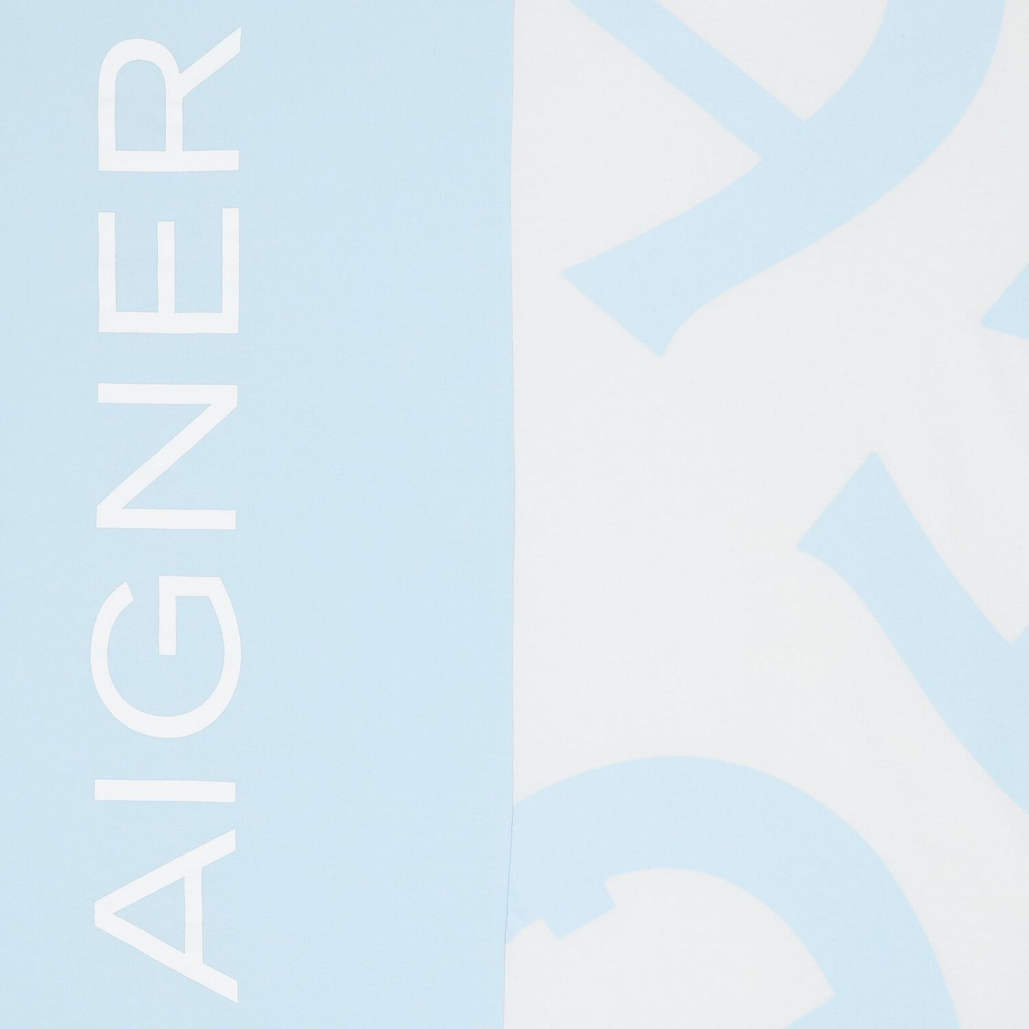 Baby Boys Blue & White Logo Blanket, 2, hi-res