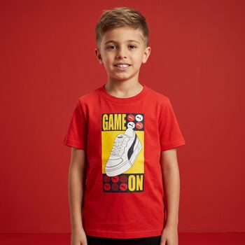 Boys Red Logo T-Shirt