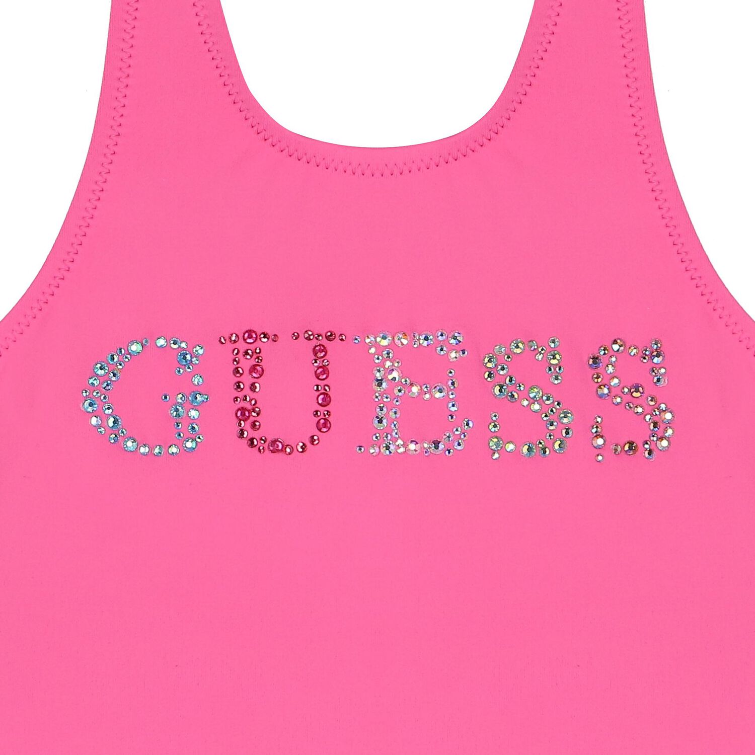 Girls Pink Logo Swimsuit, 1, hi-res image number null