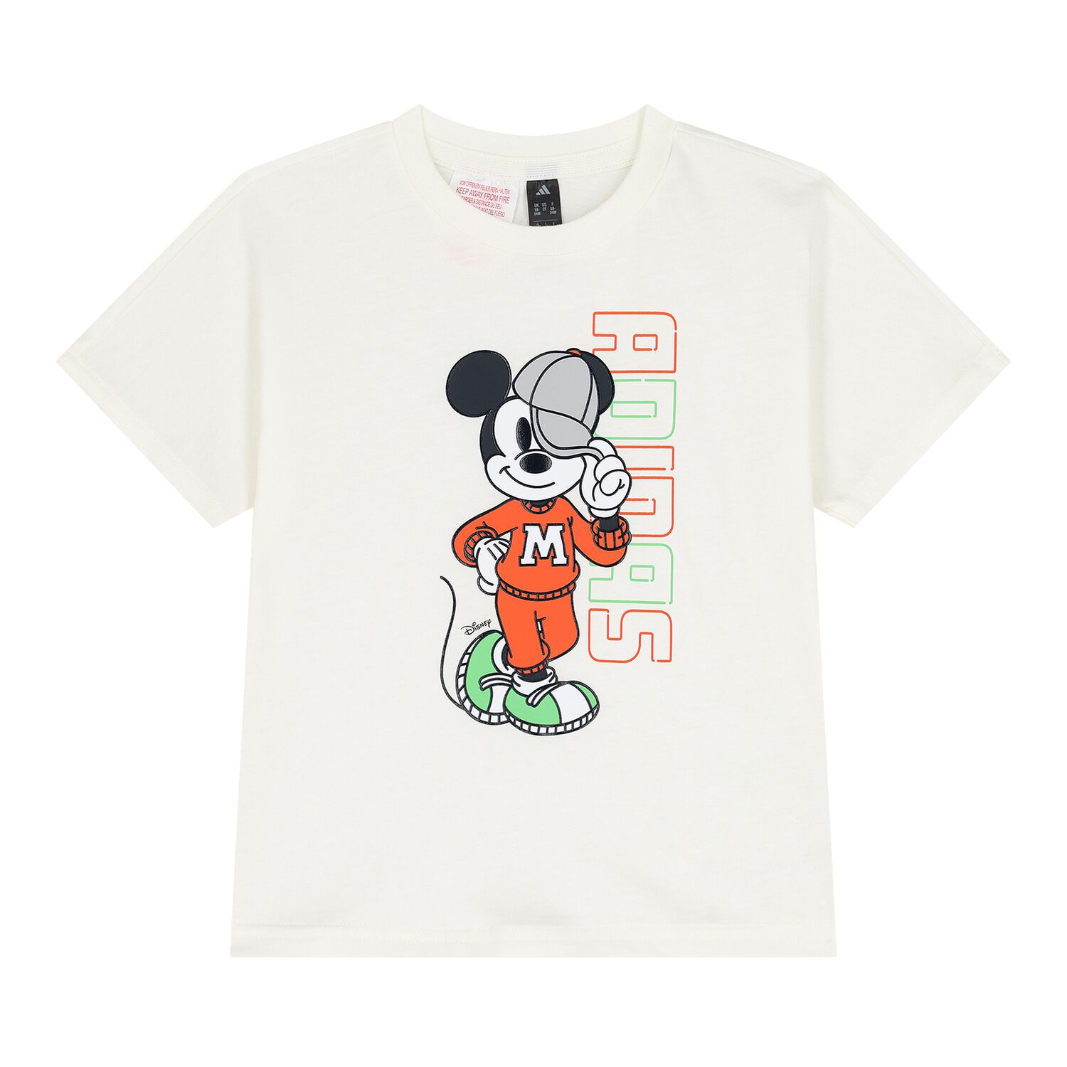 Ivory Disney Logo Baby T-Shirt, 1, hi-res