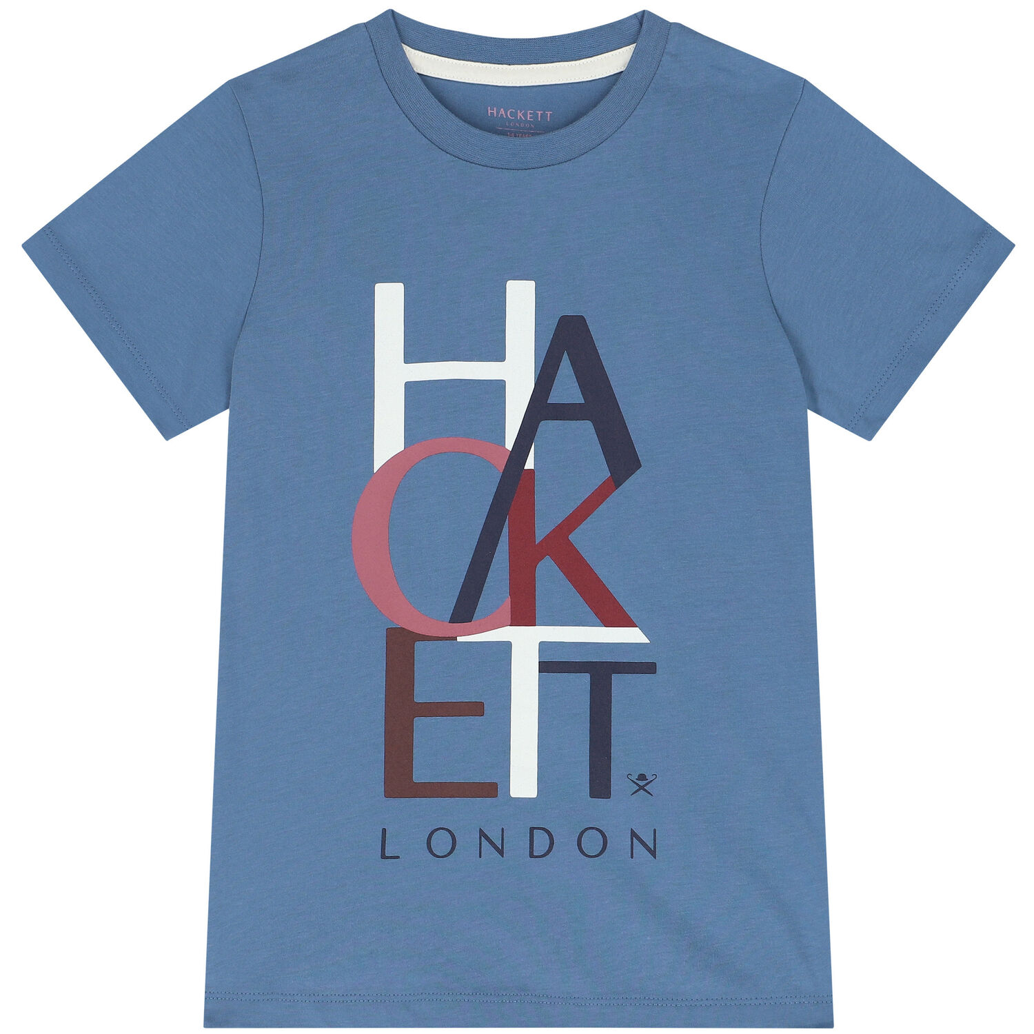 Boys Blue Logo T-Shirt, 1, hi-res