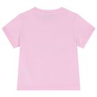Pink Teddy Bear Logo T-Shirt, 4, hi-res
