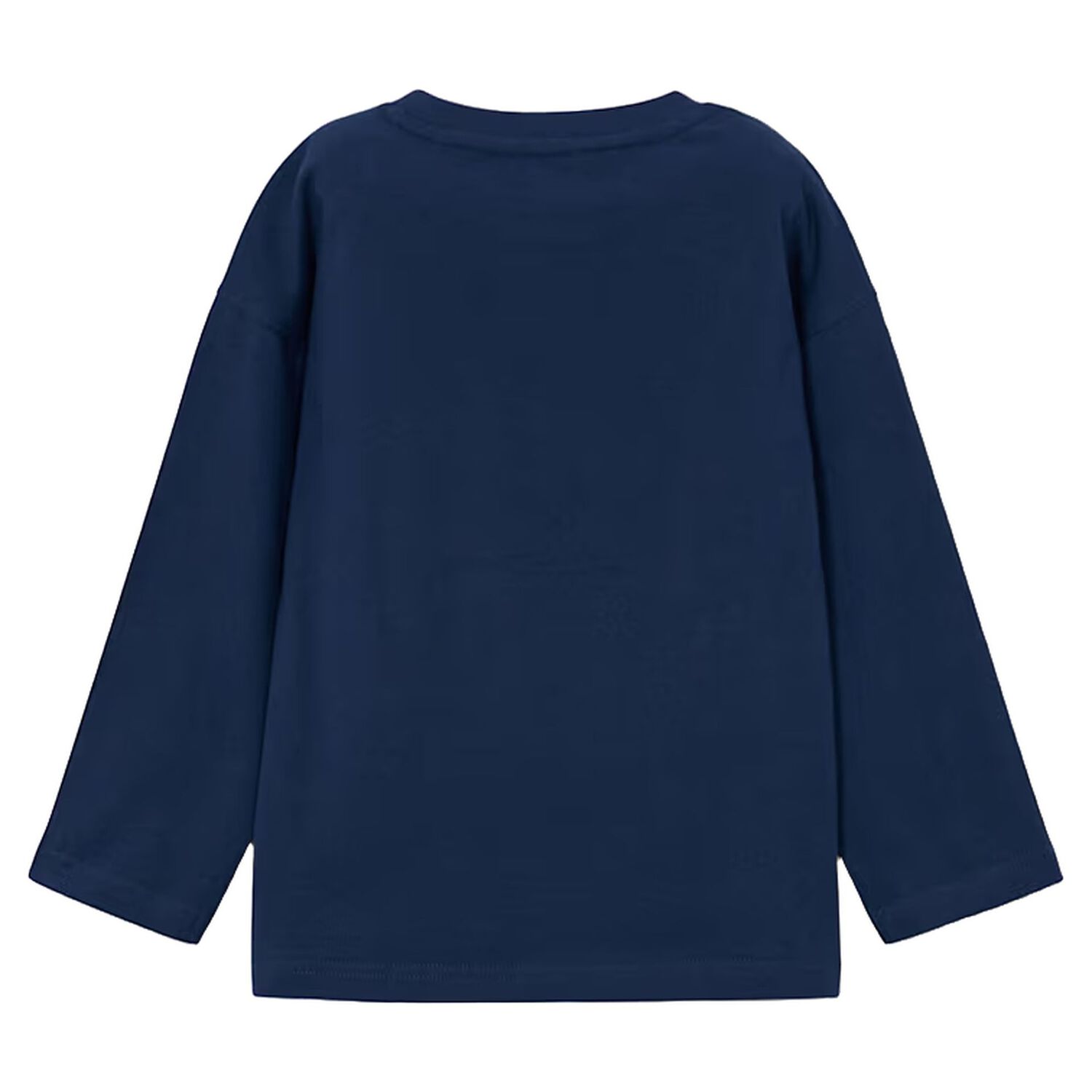 Boys Navy Blue Glow In The Dark Long Sleeve Top, 1, hi-res