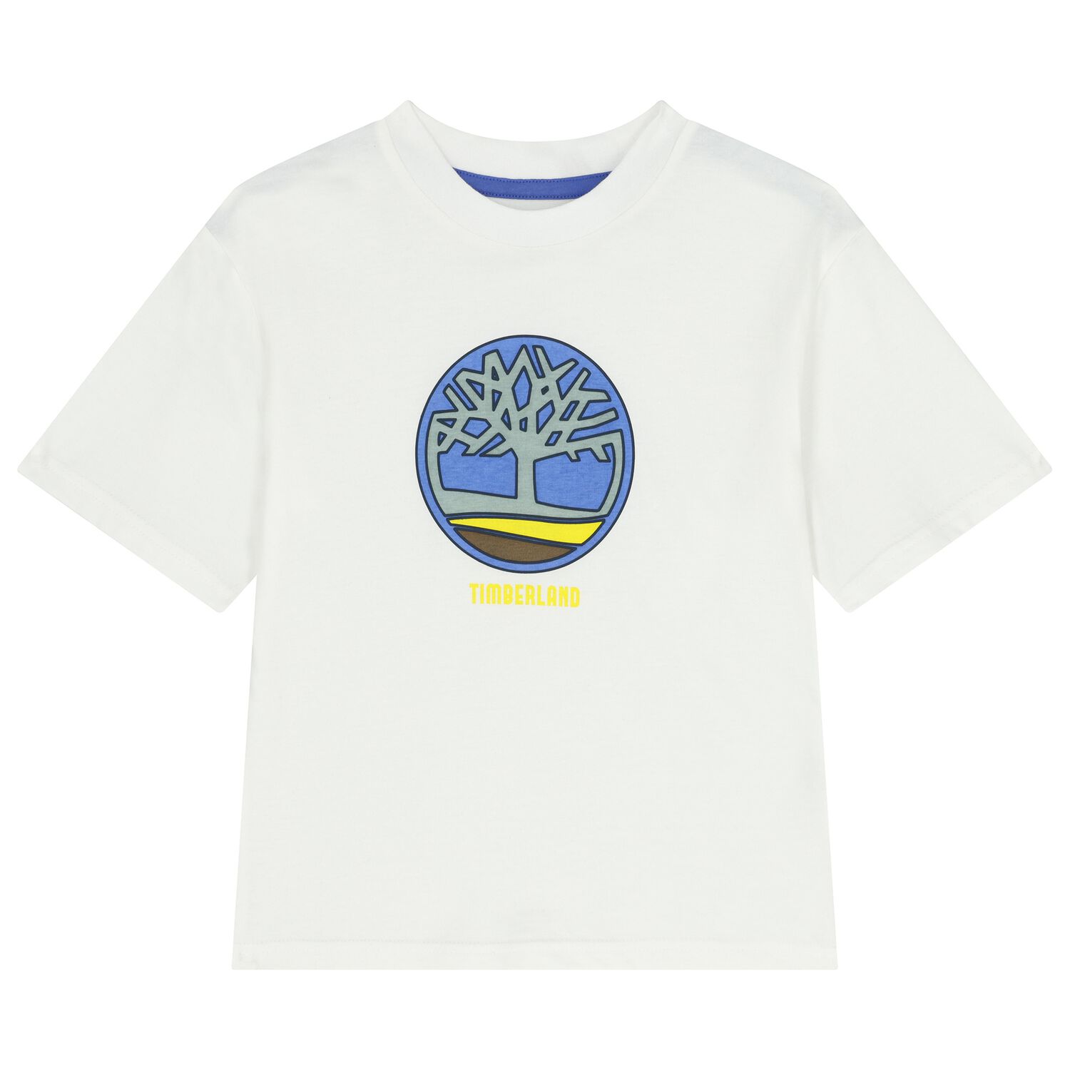Boys White Logo T-Shirt, 1, hi-res