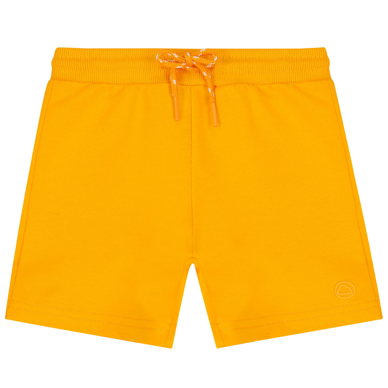 Younger Boys Yellow Logo Shorts, 2, hi-res