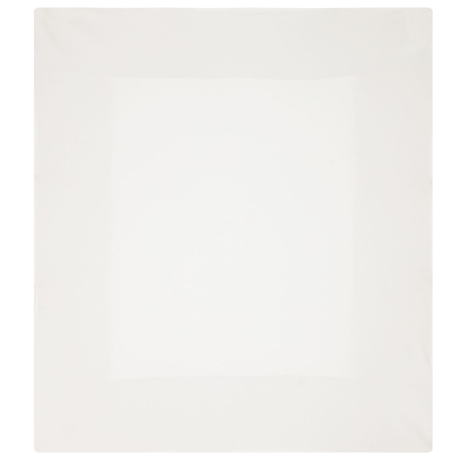 Baby Girls White & Beige Bow Baby Blanket, 1, hi-res