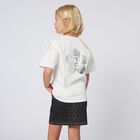 Girls White Logo T-Shirt, 1, hi-res
