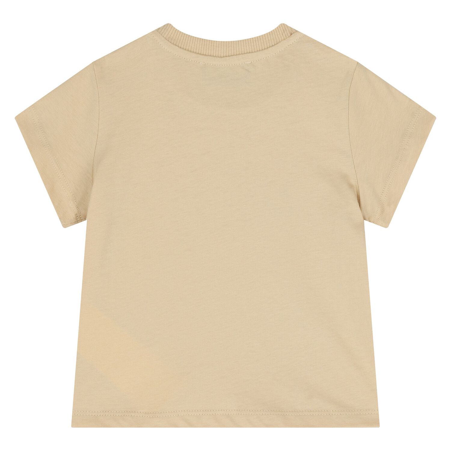 Younger Beige Teddy Bear Logo T-Shirt, 2, hi-res
