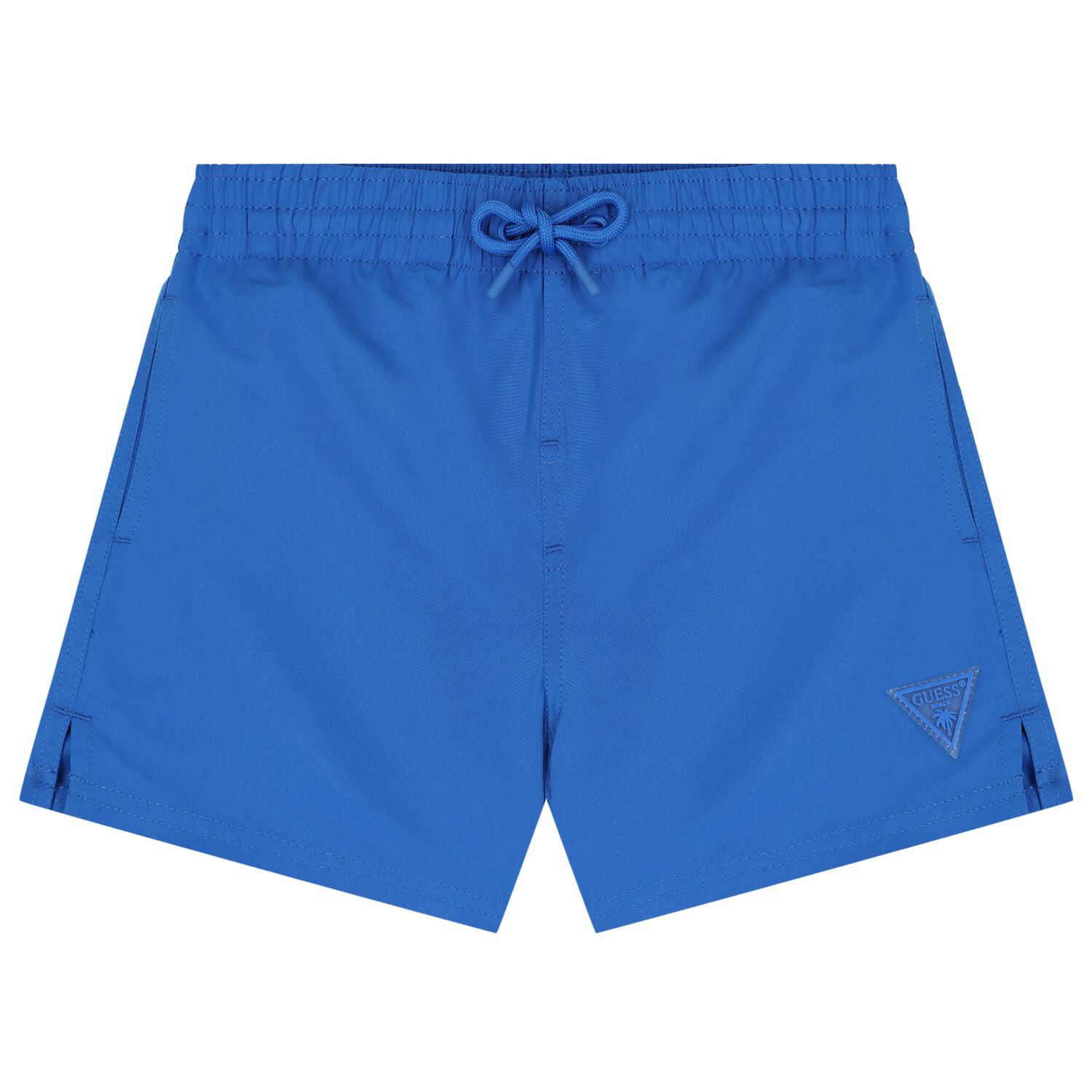 Boys Blue Logo Swim Shorts, 1, hi-res image number null
