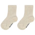 Baby Boys Green, Navy Blue & Ivory Socks (3 Pack), 1, hi-res