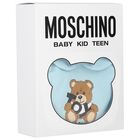 Blue Teddy Bear Logo Babygrow Gift Set, 3, hi-res