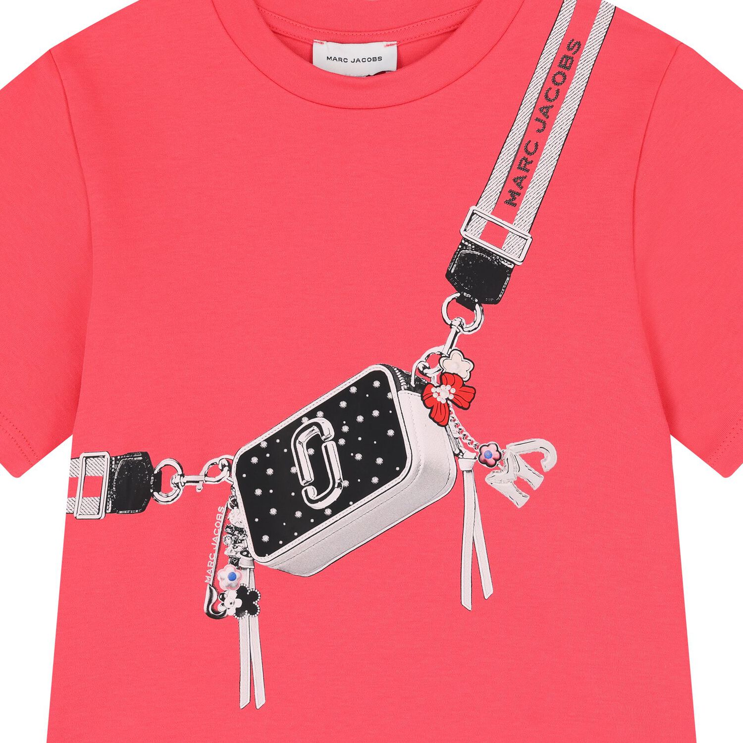 Girls Pink Bag T-Shirt, 1, hi-res
