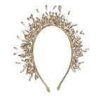 Girls Gold Embellished Headband, 1, hi-res