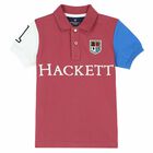 Boys Cranberry Logo Polo Shirt, 1, hi-res