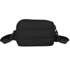 Girls Black & Silver Logo Reversible Handbag, 1, hi-res